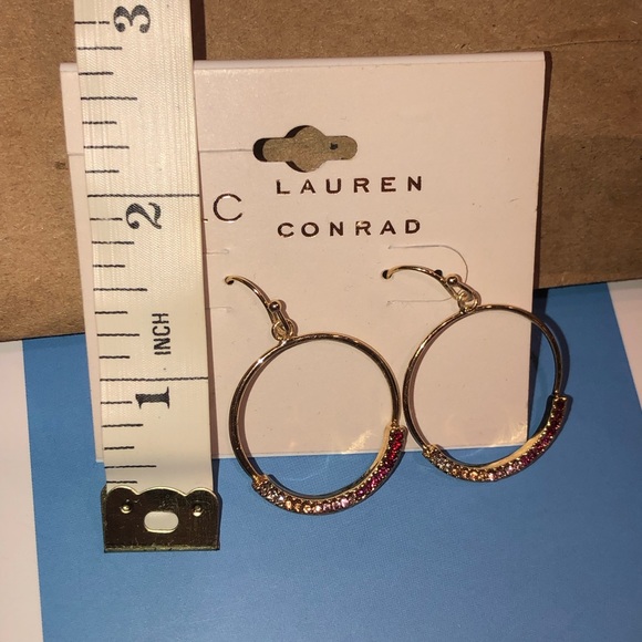LC Lauren Conrad earrings new with tags NWT - Picture 9 of 14